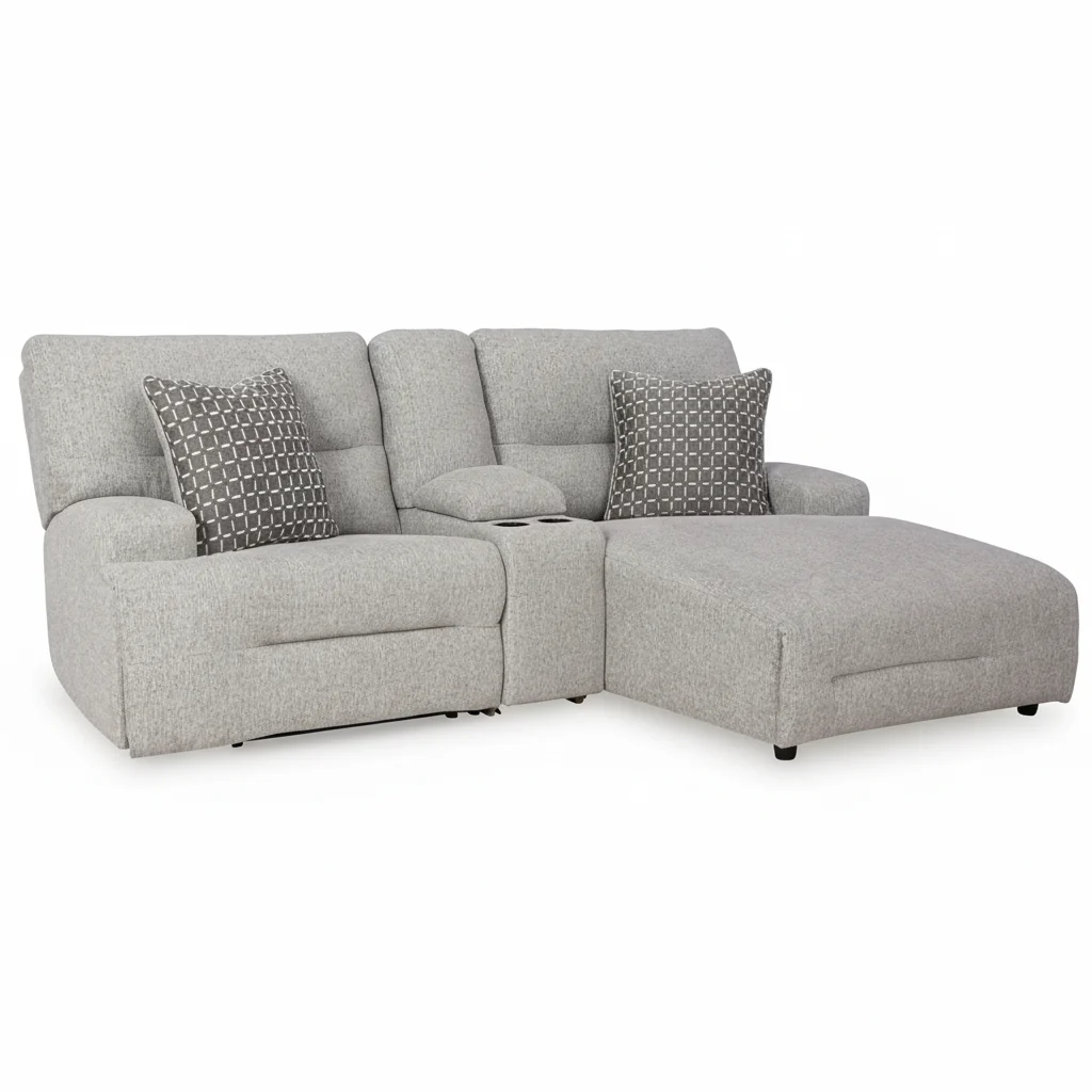 Acklen Place 3-Piece Power Reclining Sectional Sofa with Chaise