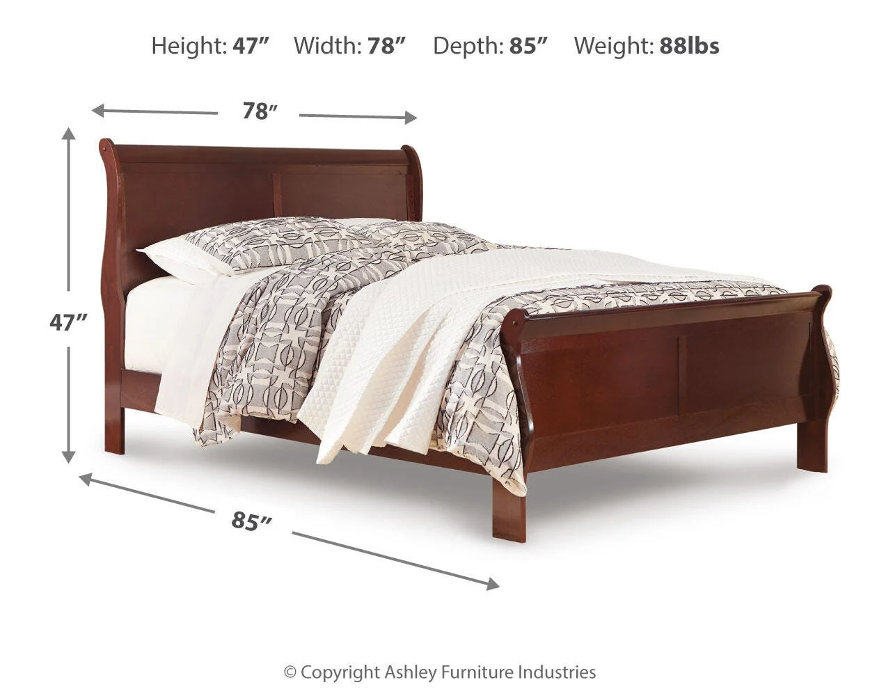 Alisdair Sleigh Bed - Image 12