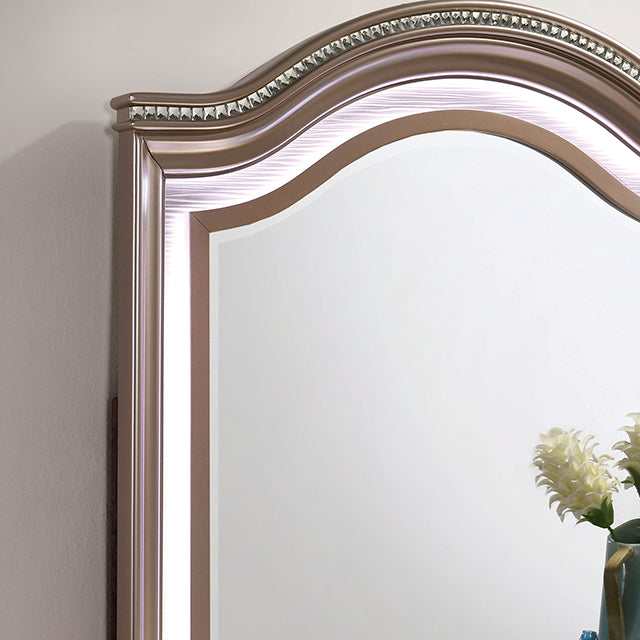 Allie Rose Gold Twin Bed - Image 7