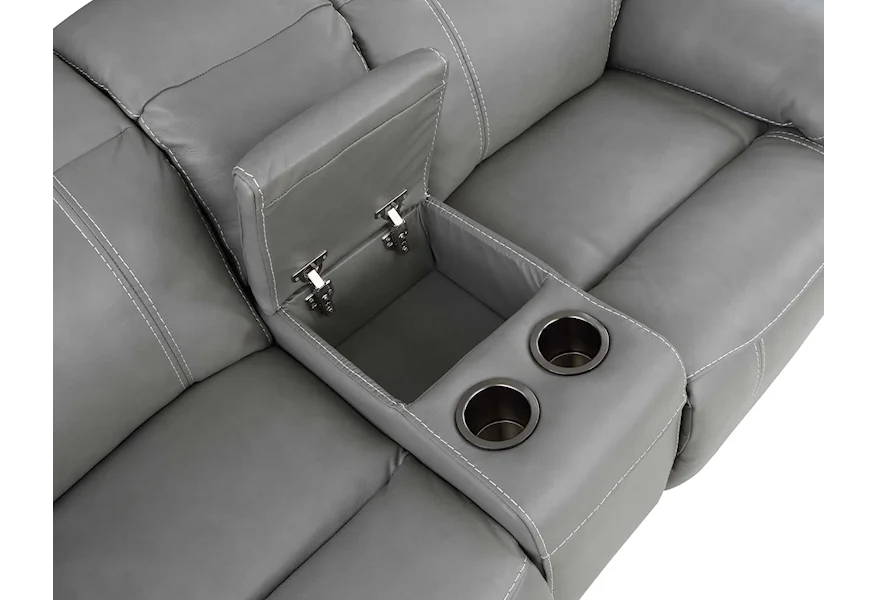 Alpine Dual-Power Reclining Loveseat - Image 7