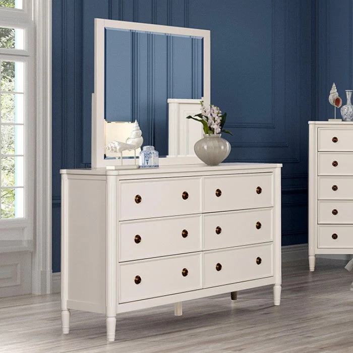 Altamira White Queen 5 Piece Bedroom Set w/Chest (N2) - Image 7