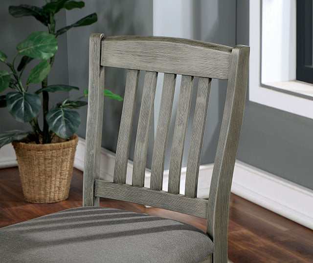 Anaya Gray/Light Gray Counter Height Chair (Set of 2)/Lt. - Image 3