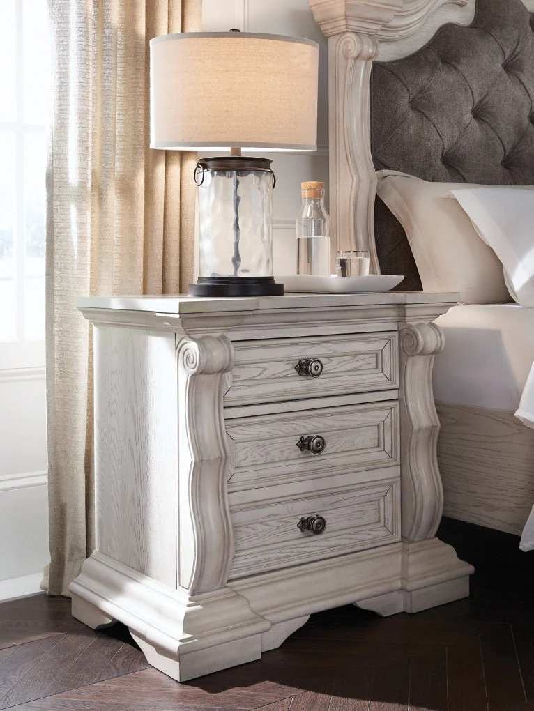 Andonhall Three Drawer Night Stand - Image 2