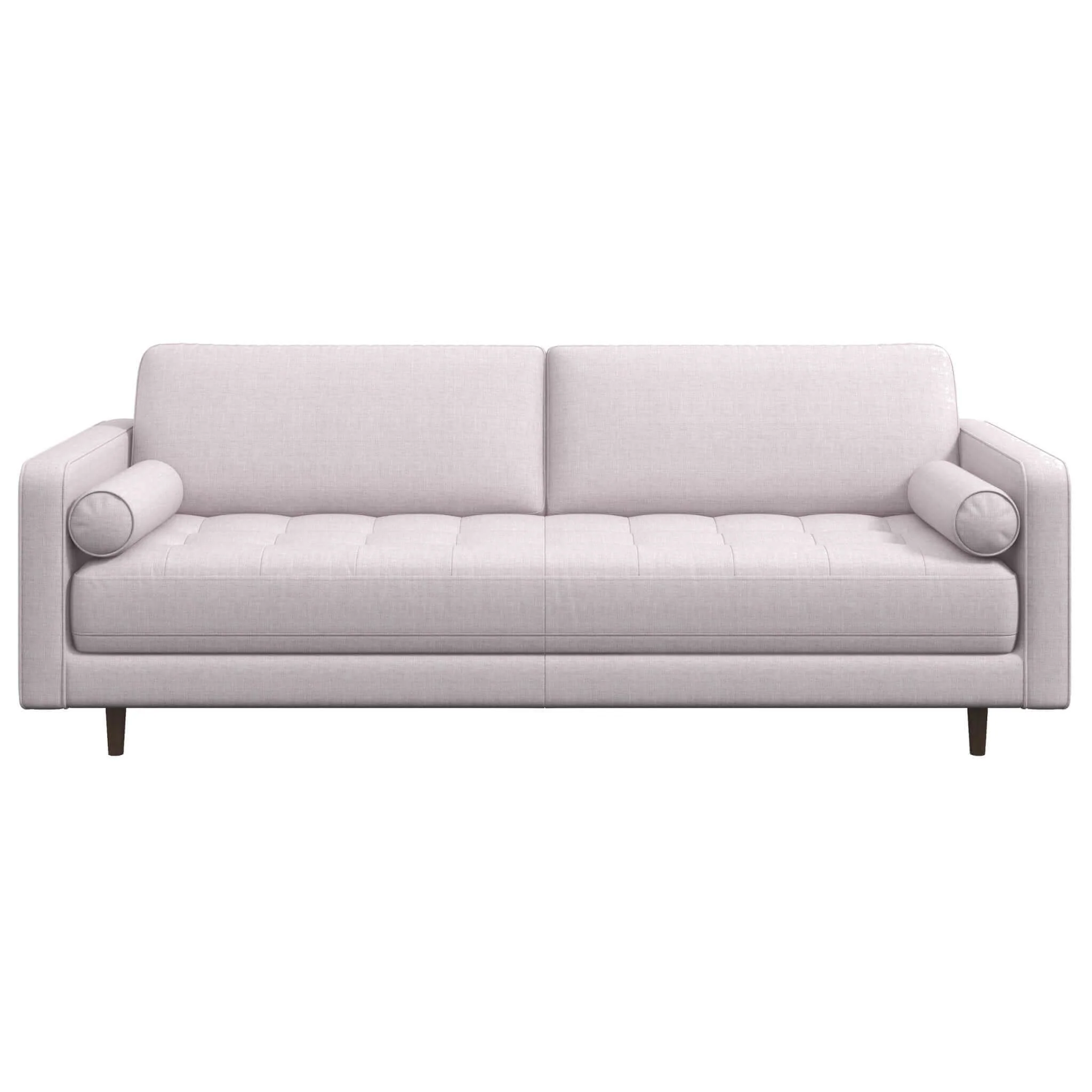 Anthony Beige Linen Sofa - Image 2