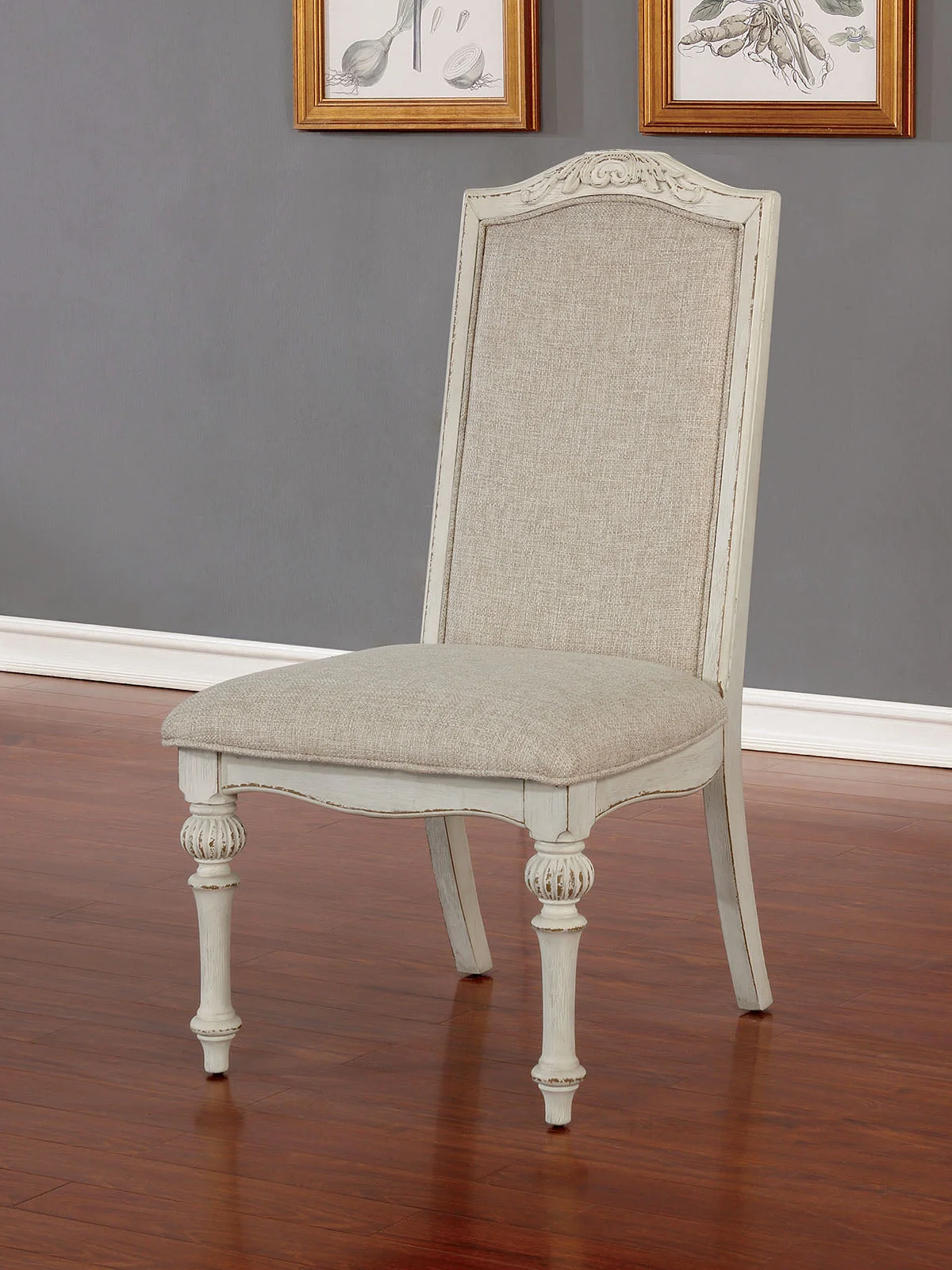 Arcadia Antique White 9 Pc. Dining Room Set - Image 6