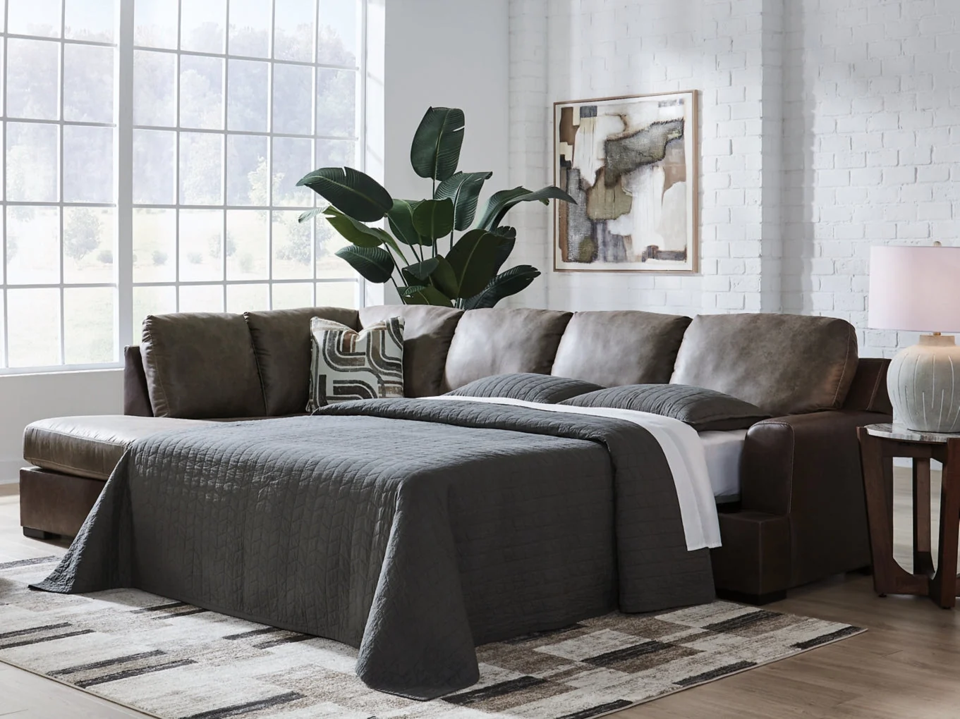 Baltic-Park 2-Piece Sleeper Sectional with Chaise - Image 3