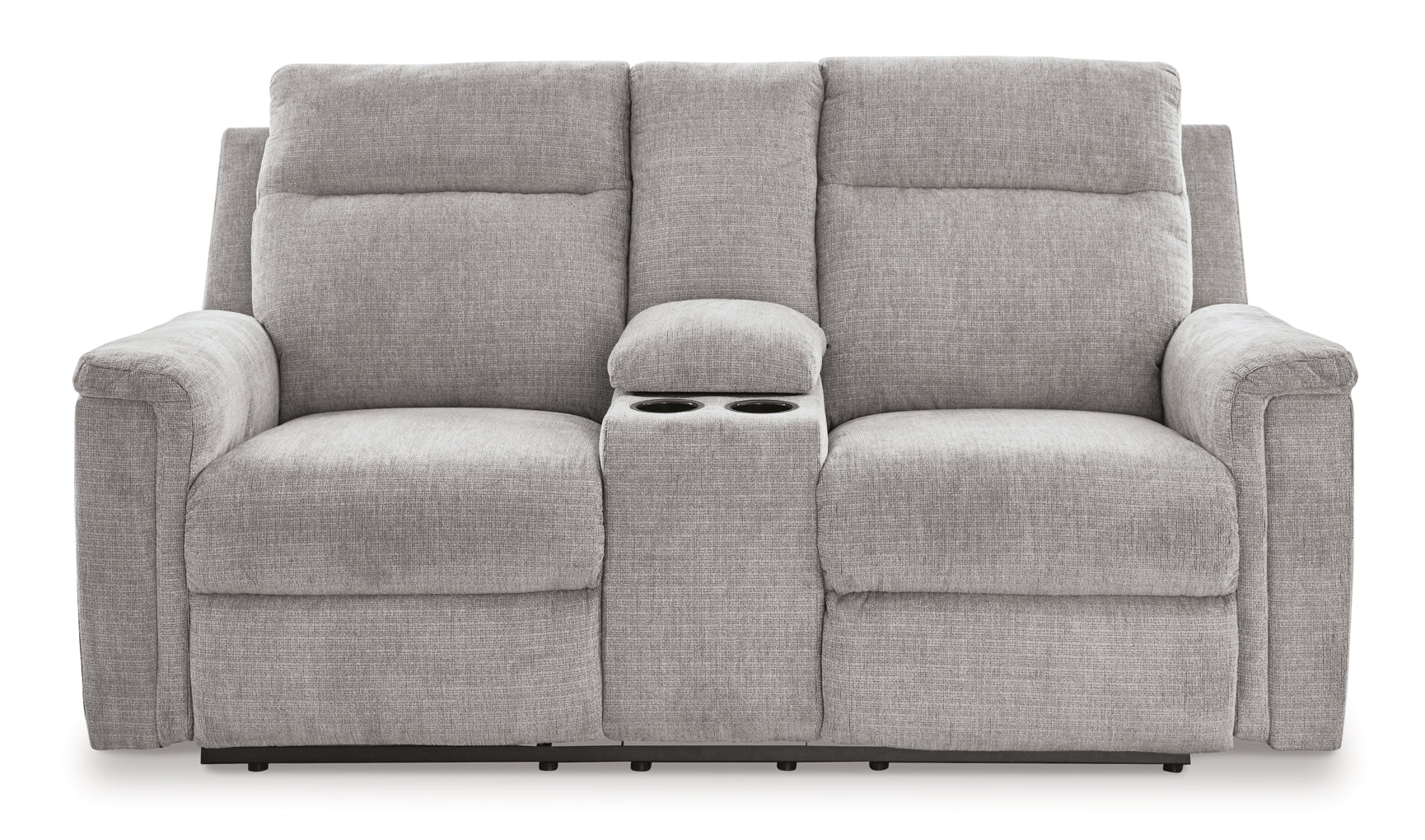 Barnsana DBL Reclining Power Loveseat w/Console - Image 5