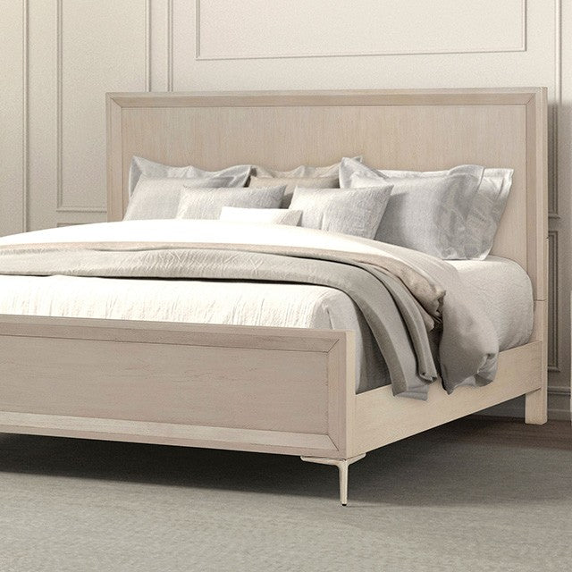 Bashford Natural Oak Queen 5 Piece Bedroom Set w/Chest - Image 2