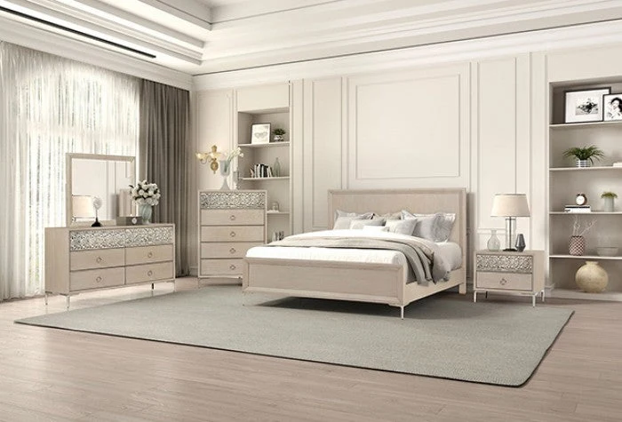 Bashford Natural Oak Queen Bed - Image 8