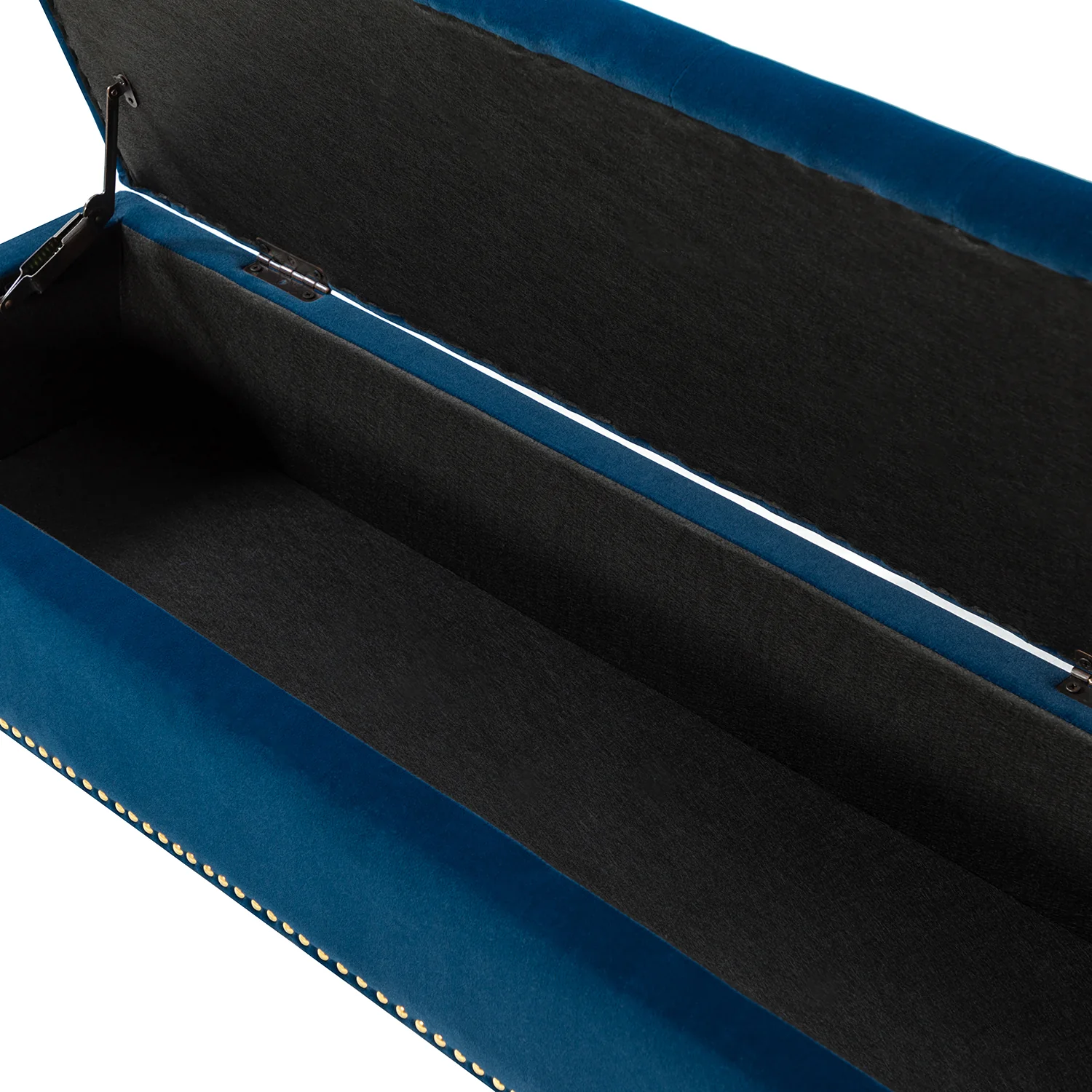 Achilles Storage Bench in Navy - Image 5