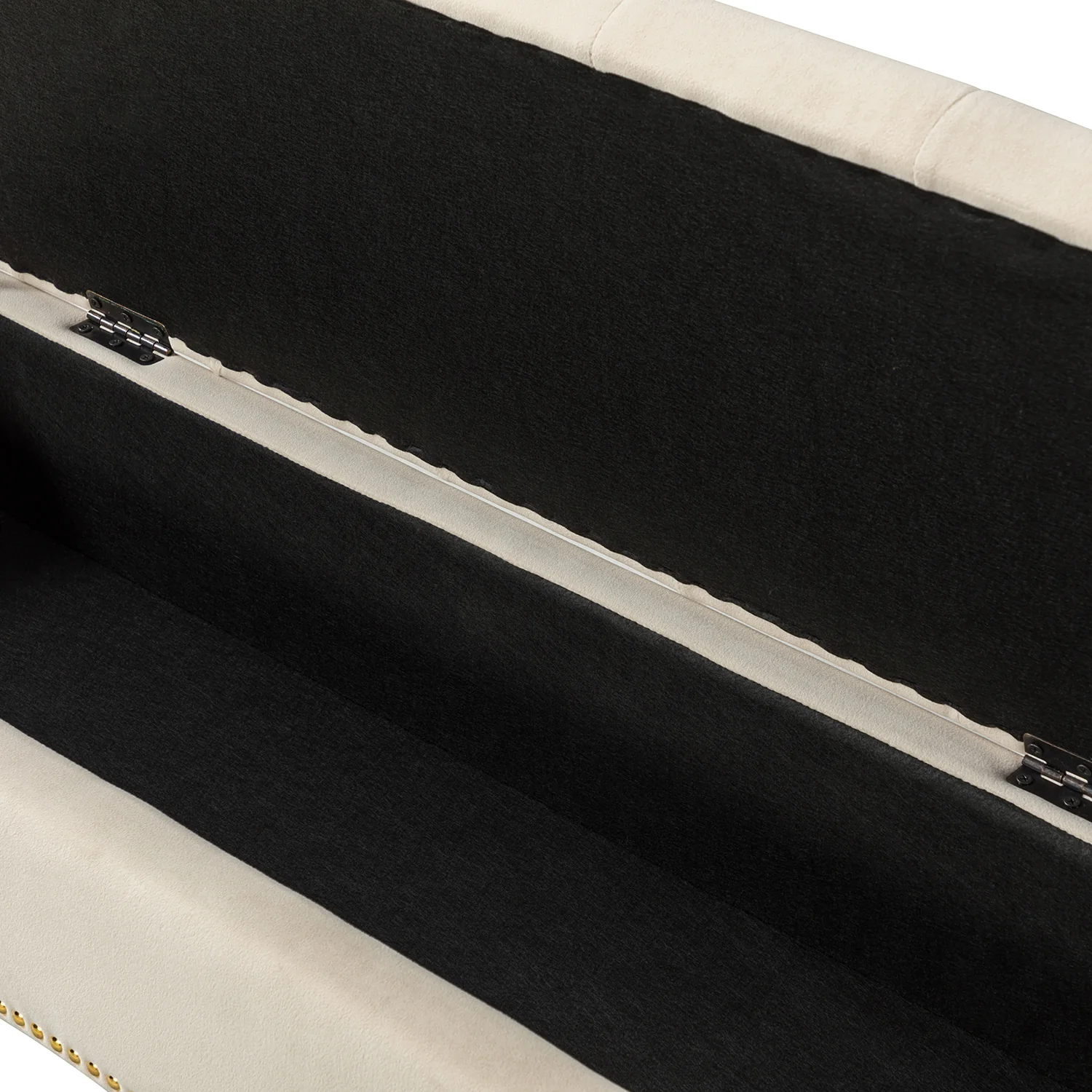 Achilles Storage Bench in Tan - Image 5