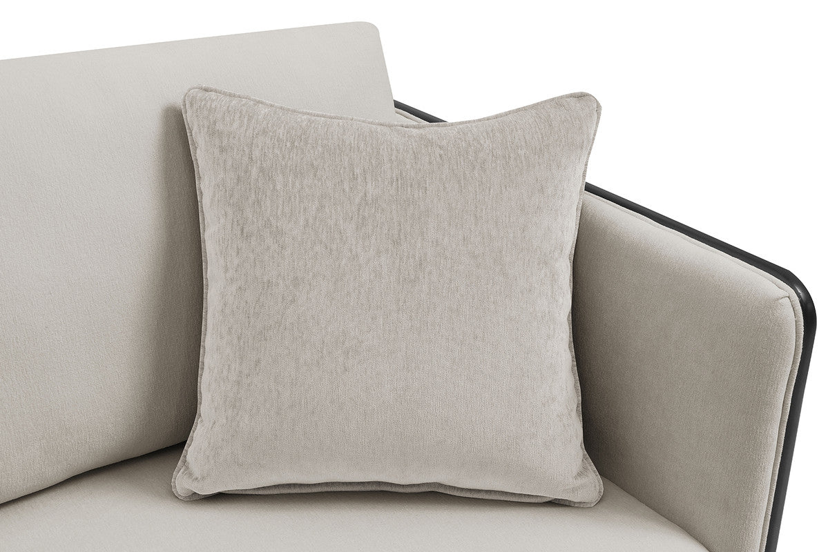 Benilde Taupe Sofa & Loveseat - Image 6