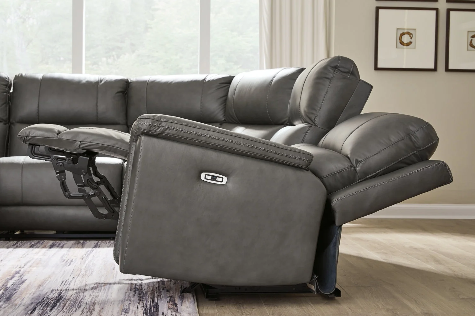 Beryton 5-Piece Power Reclining Sectional - Image 8