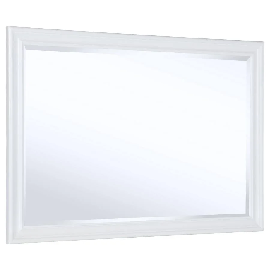 Bexhill Dresser Mirror White - Image 2