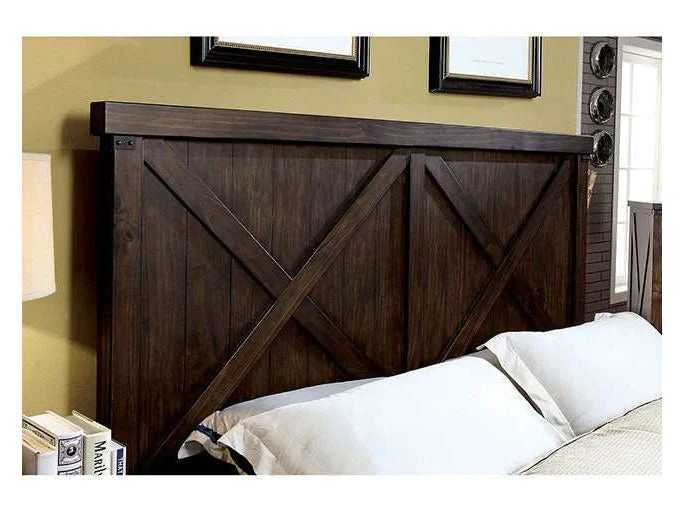 Bianca Dark Walnut California King Bed - Image 3