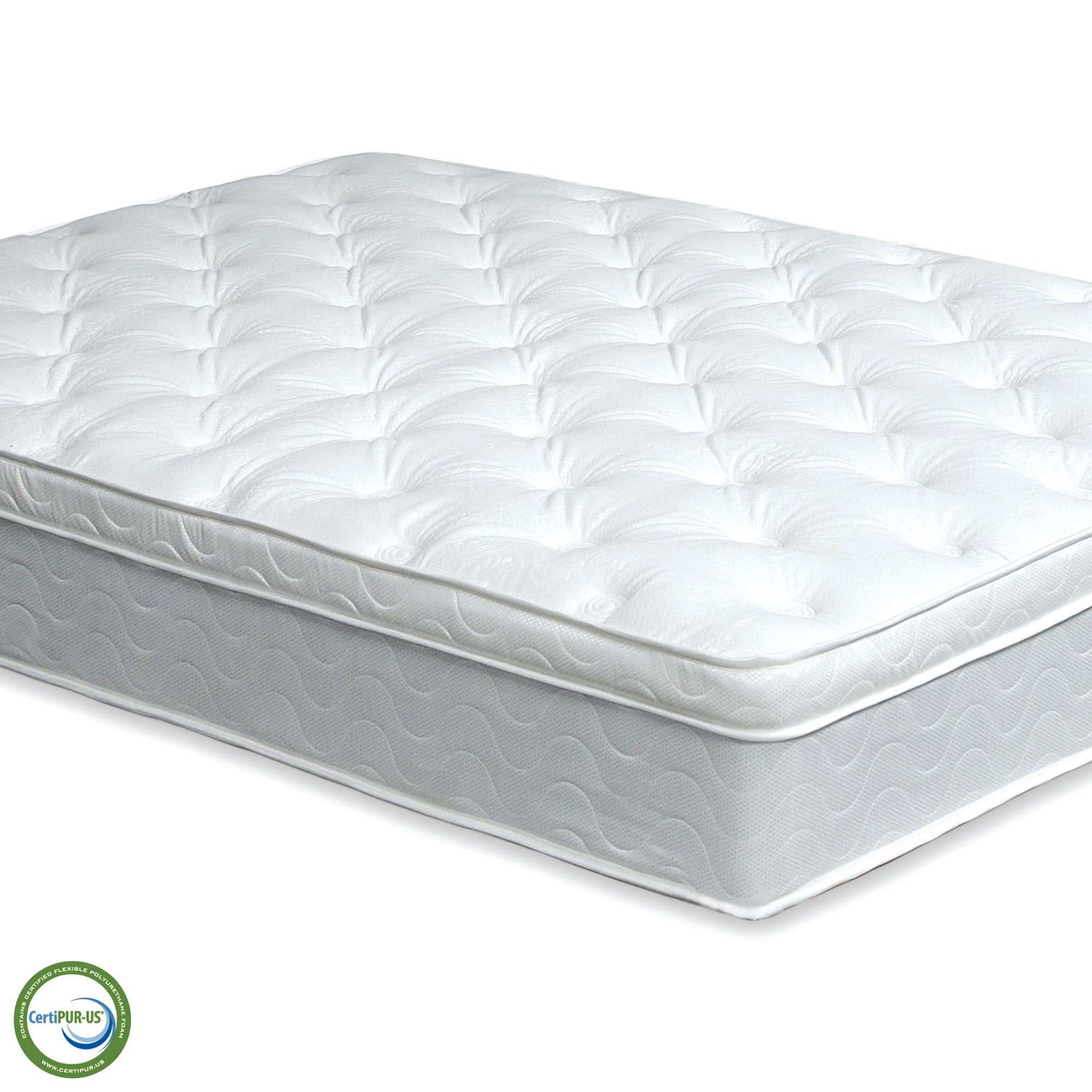 Bird of paradise White 11" Euro Pillow Top California King Mattress - Image 2