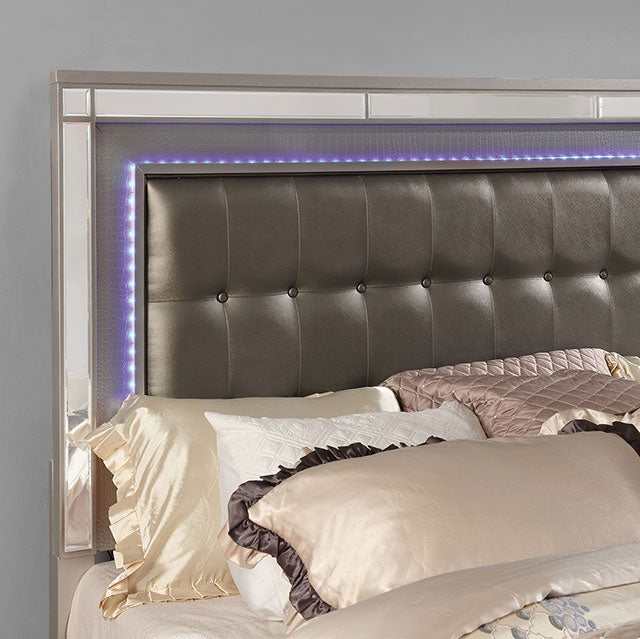 Brachium Silver Queen Bed - Image 2