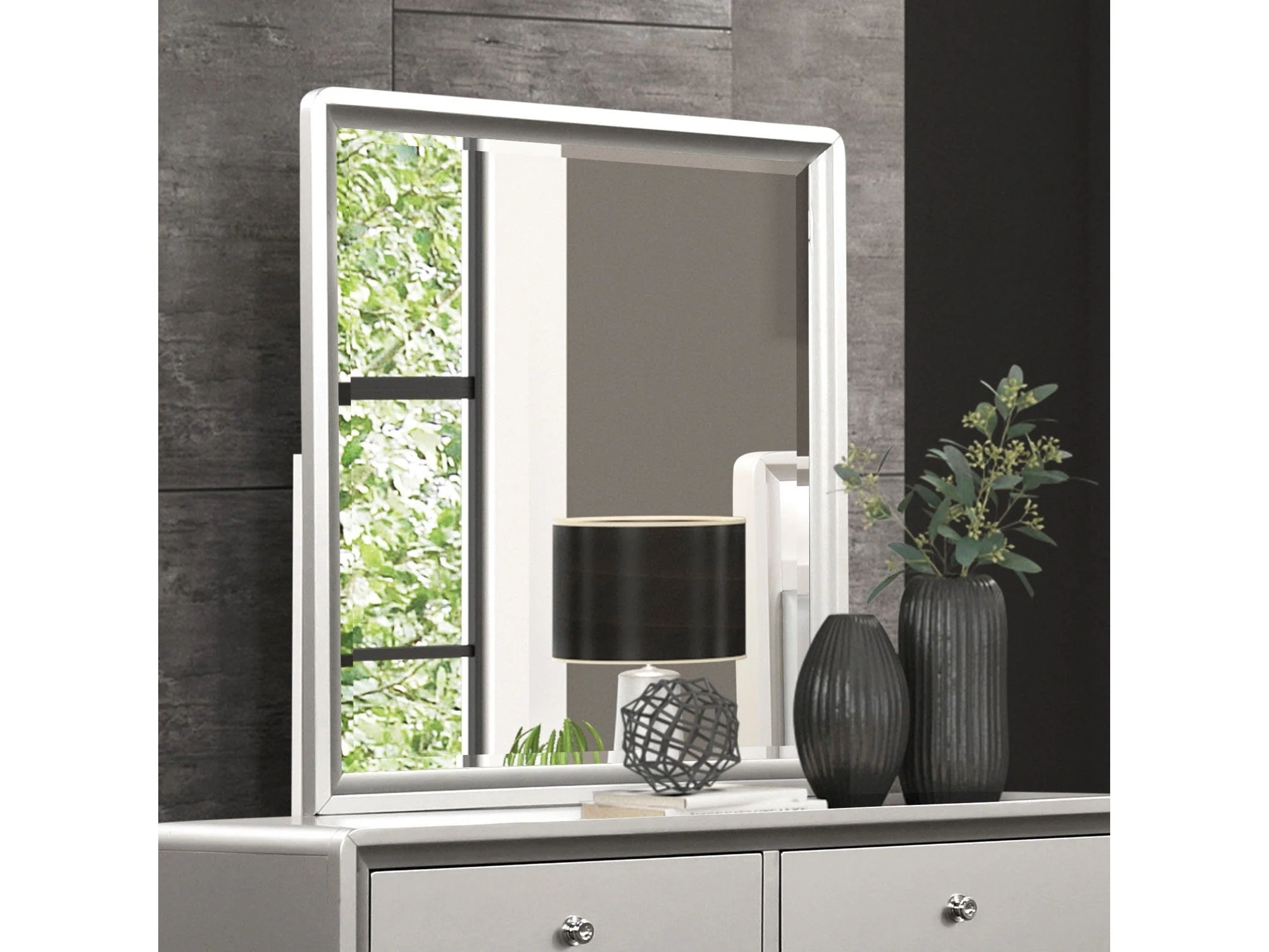 Bryne Champagne Mirror