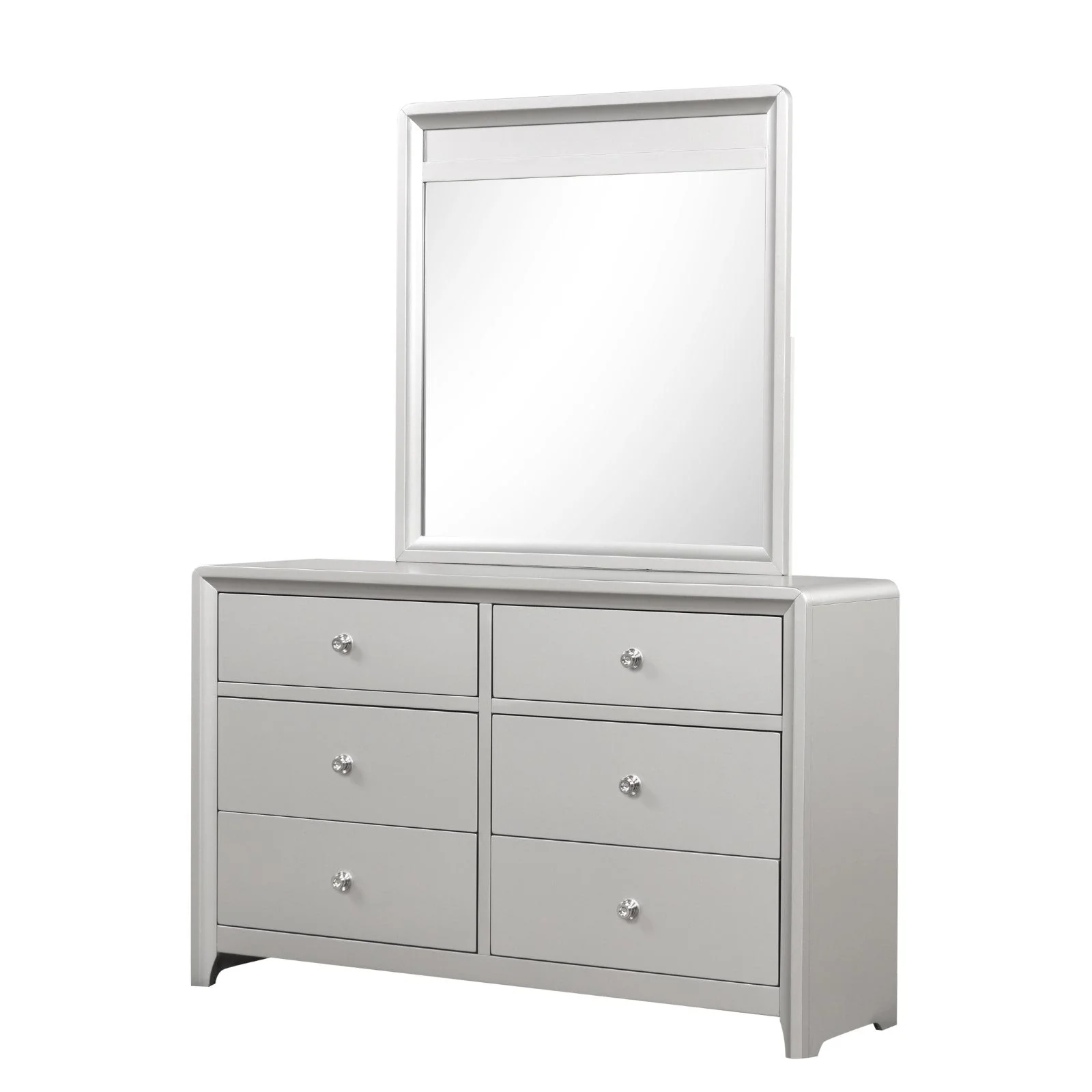 Bryne Champagne Queen 5 Piece Bedroom Set w/2 Nightstands - Image 7