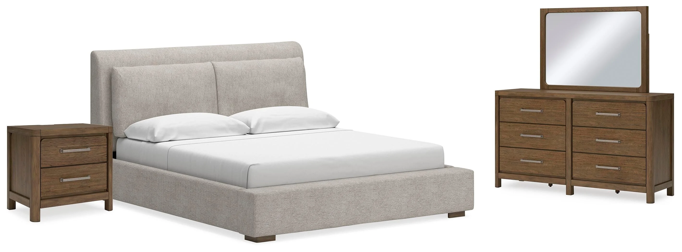 Cabalynn Upholstered Bed Bedroom Set - Image 3