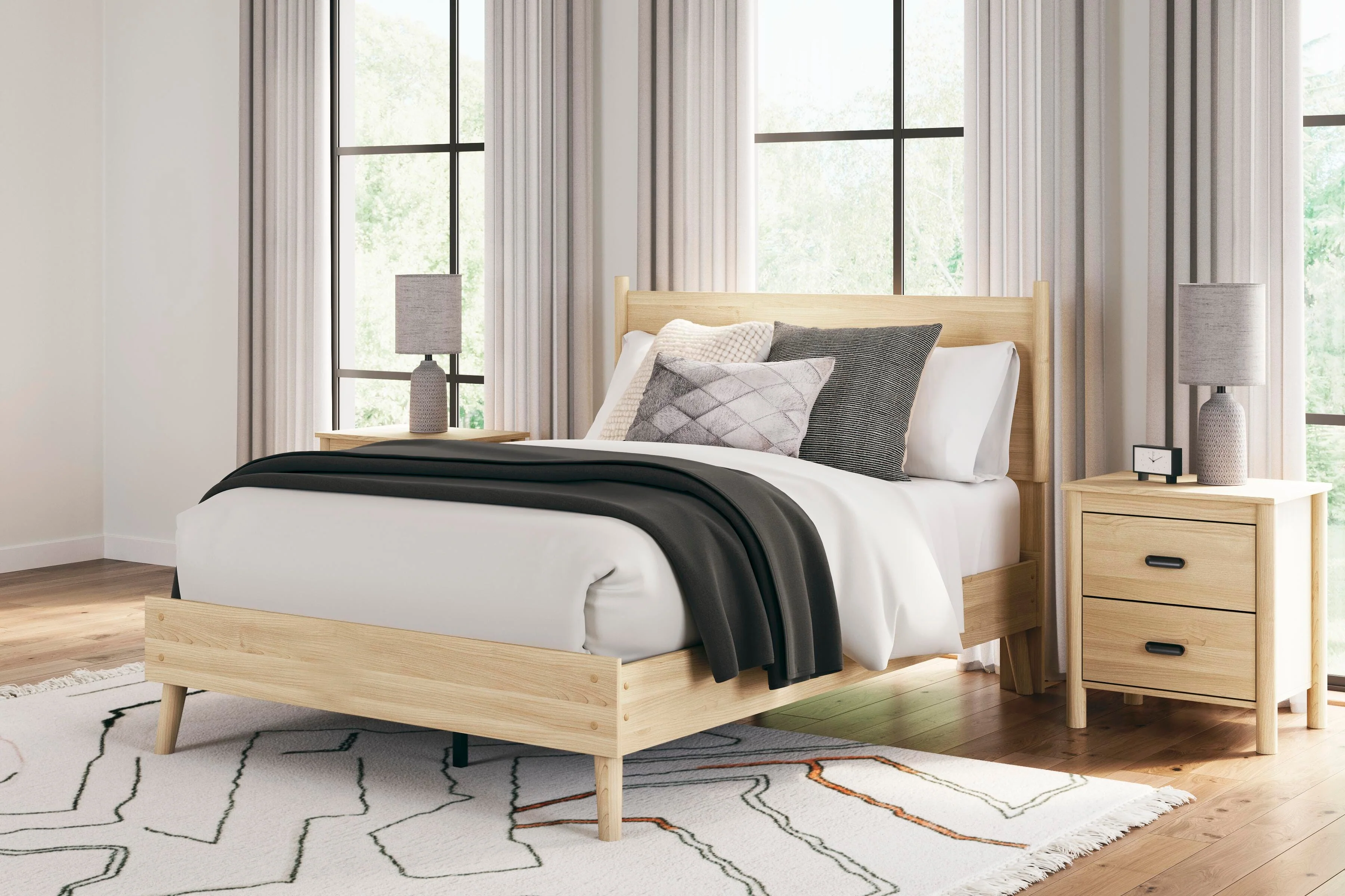 Cabinella Platform Panel Bed - Image 3