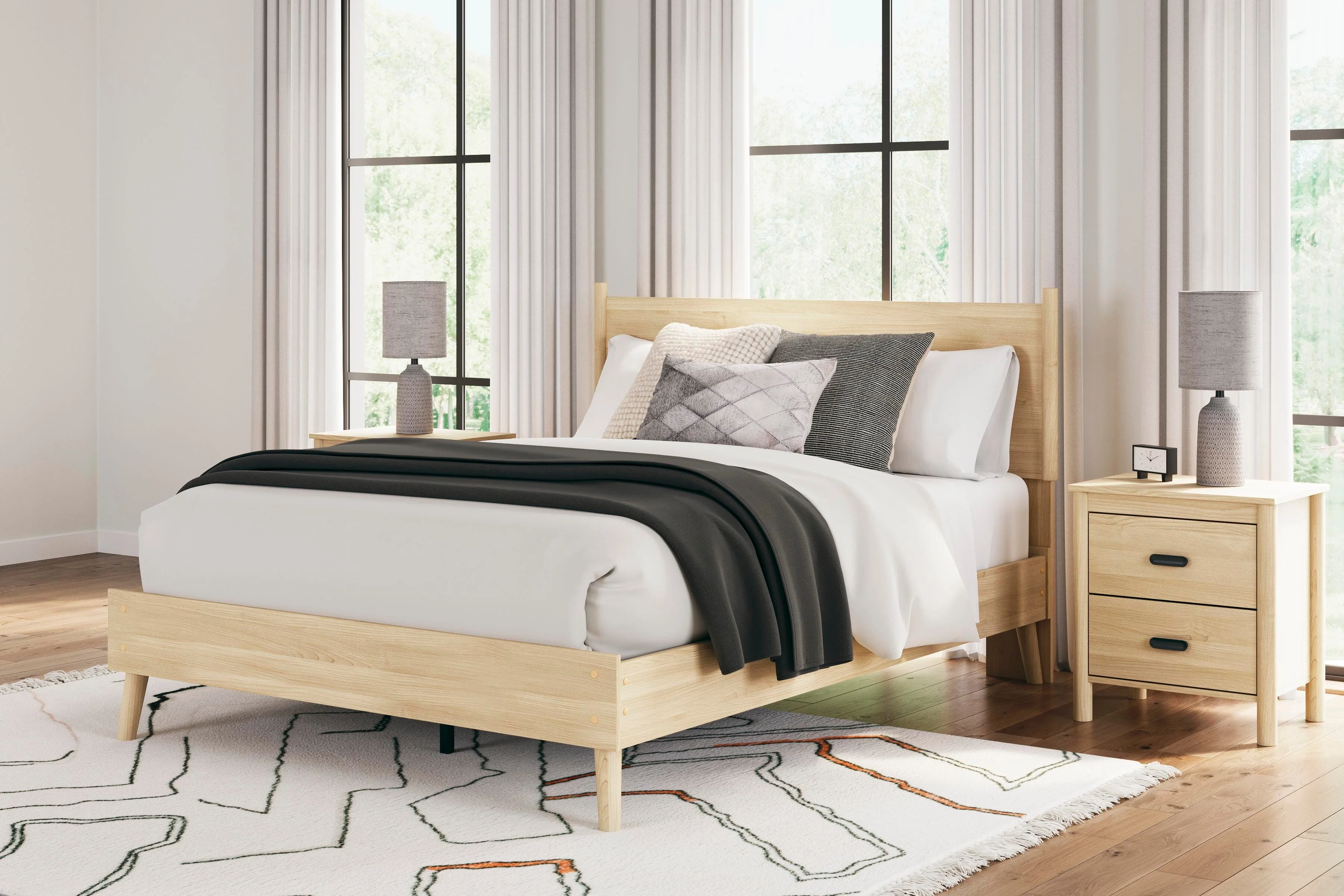 Cabinella Platform Panel Bed - Image 4