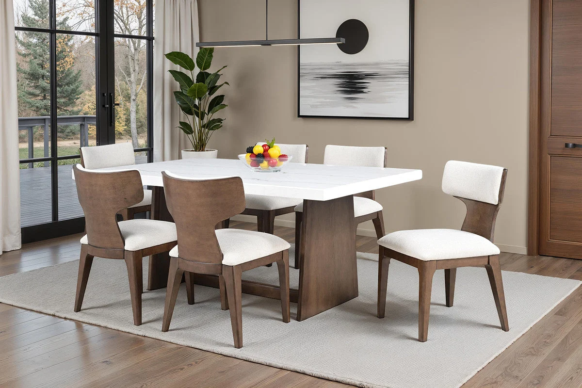 Caerwys Brown Dining Table - Image 2
