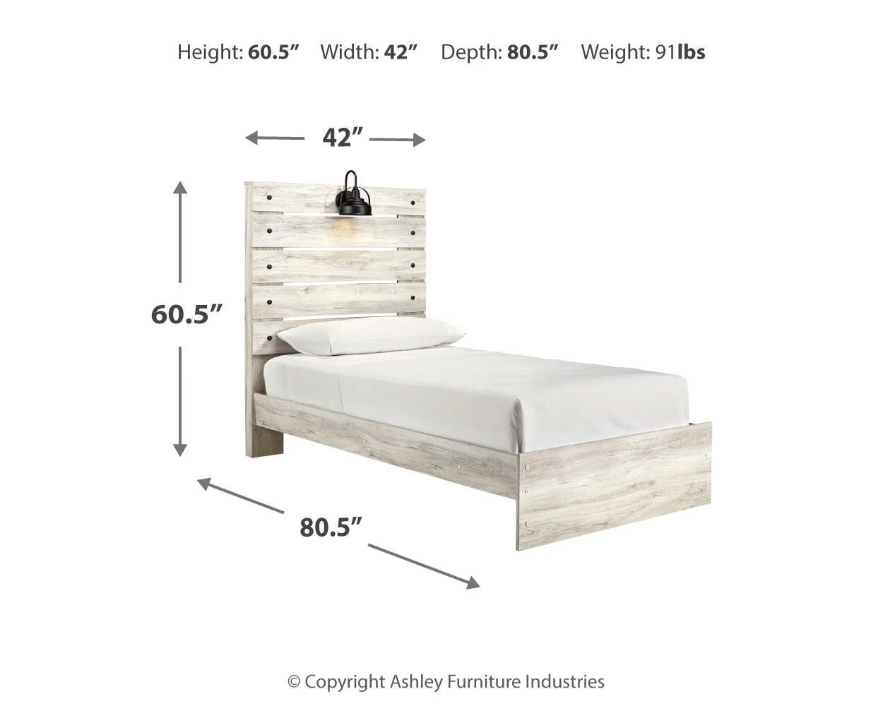 Cambeck Panel Bed - Image 16
