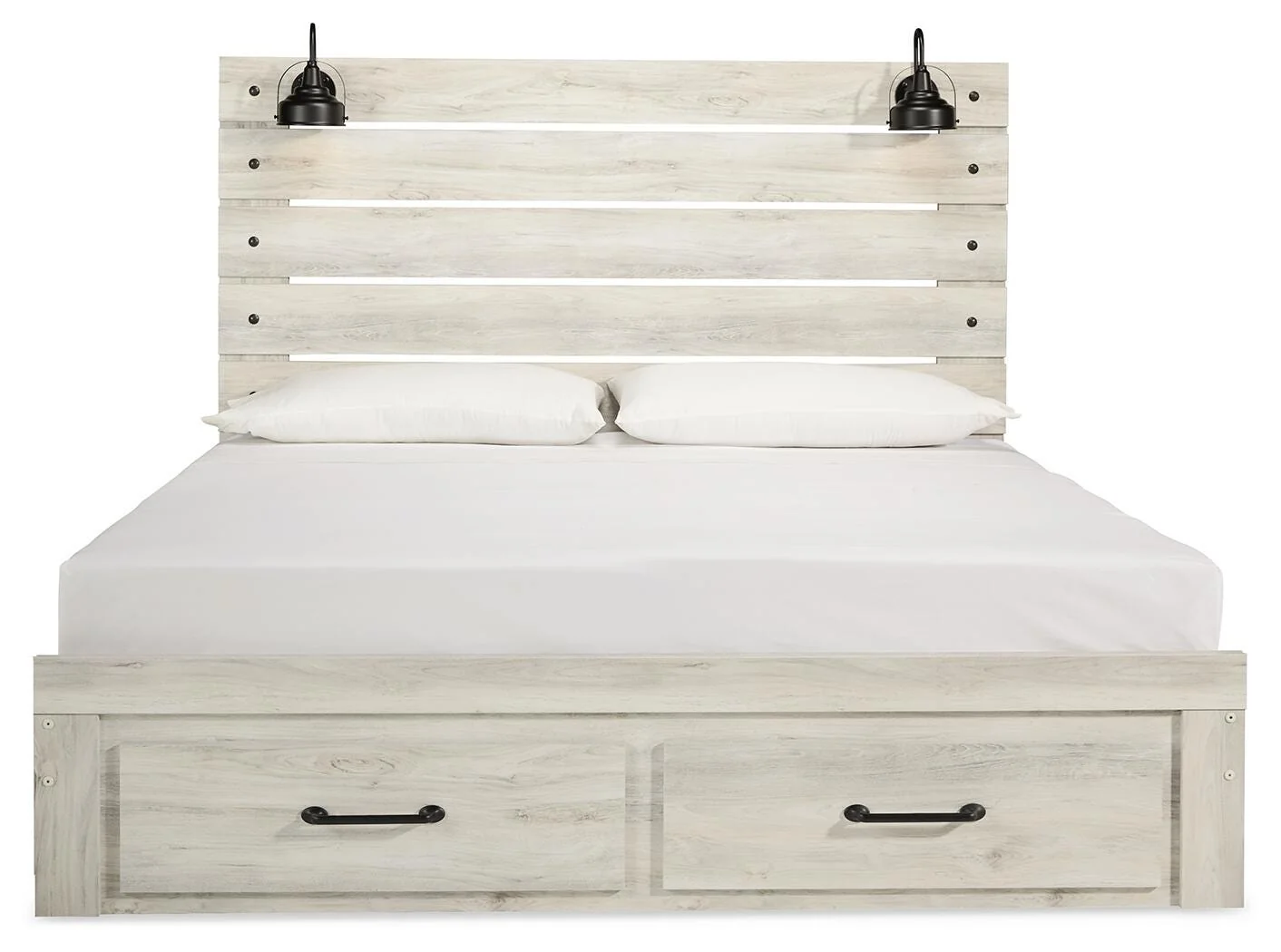 Cambeck Panel Bed with 2 Storage Drawers - Image 17