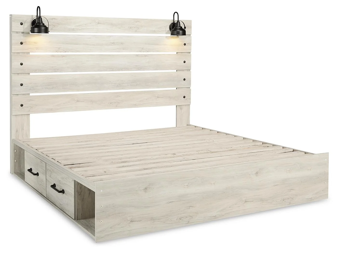 Cambeck Panel Bed with 2 Storage Drawers - Image 32