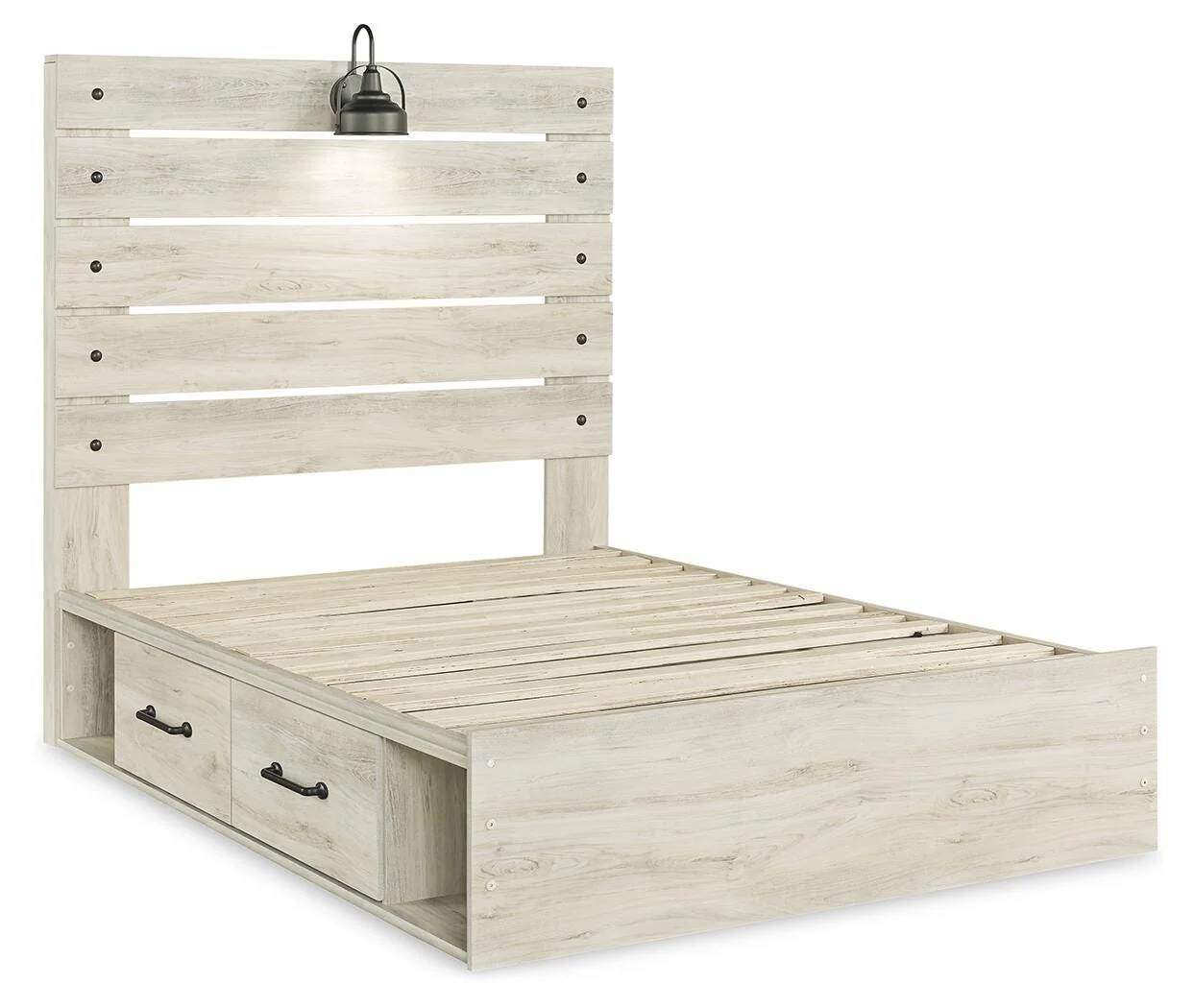 Cambeck Panel Bed with 4 Storage Drawers - Image 21