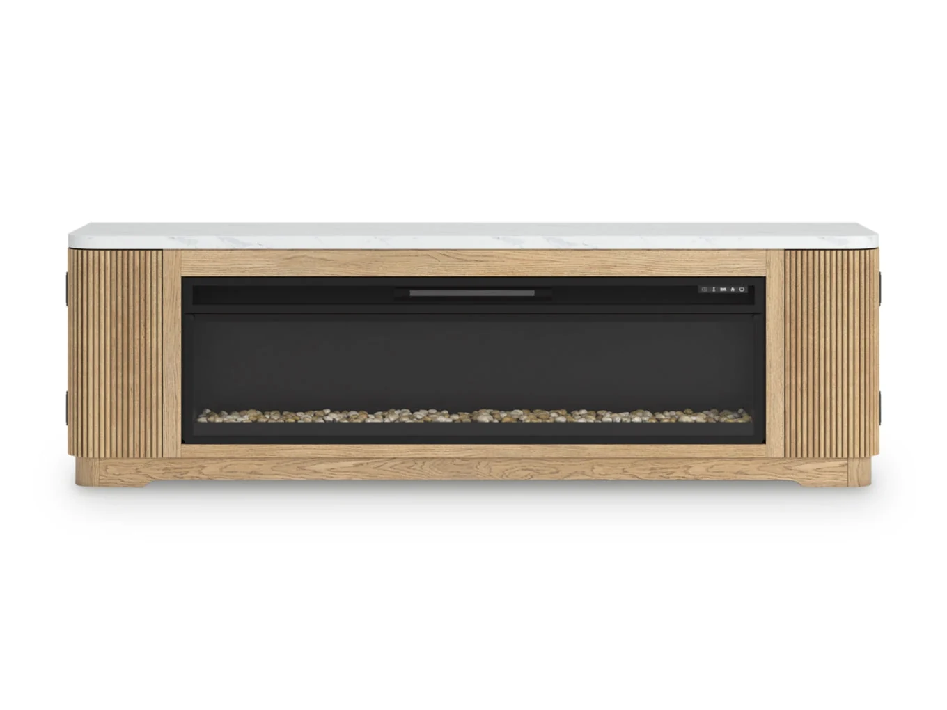 Camdill 80" TV Stand with Electric Fireplace - Image 8