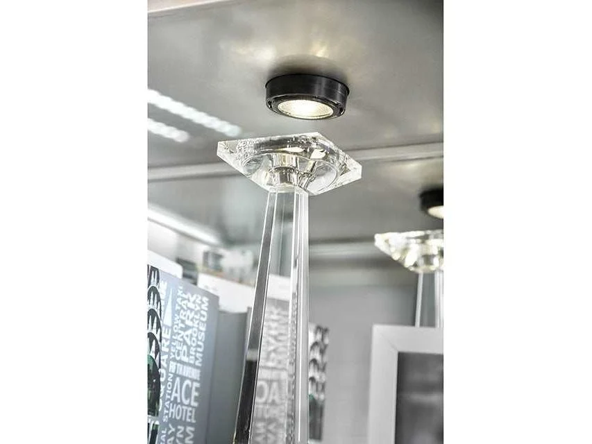 Carrollton Chrome Curio Cabinet - Image 3