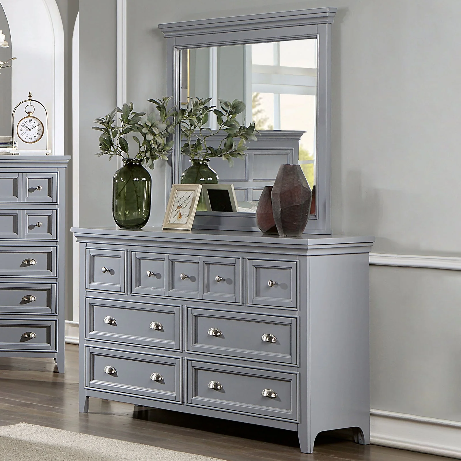 Castlile Gray 4 Pc. Twin Bedroom Set - Image 3