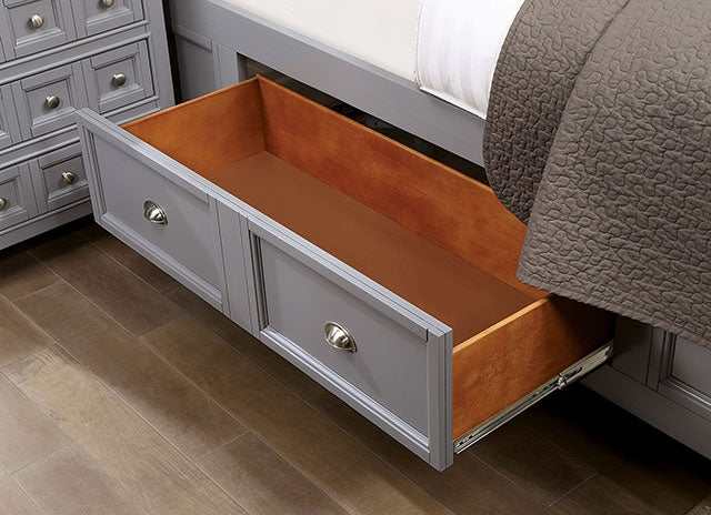Castlile Gray Queen Bed - Image 4