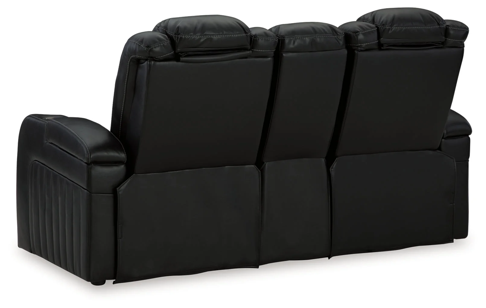 Caveman Den Power Reclining Loveseat/Console/Adjustable Headrest - Image 5
