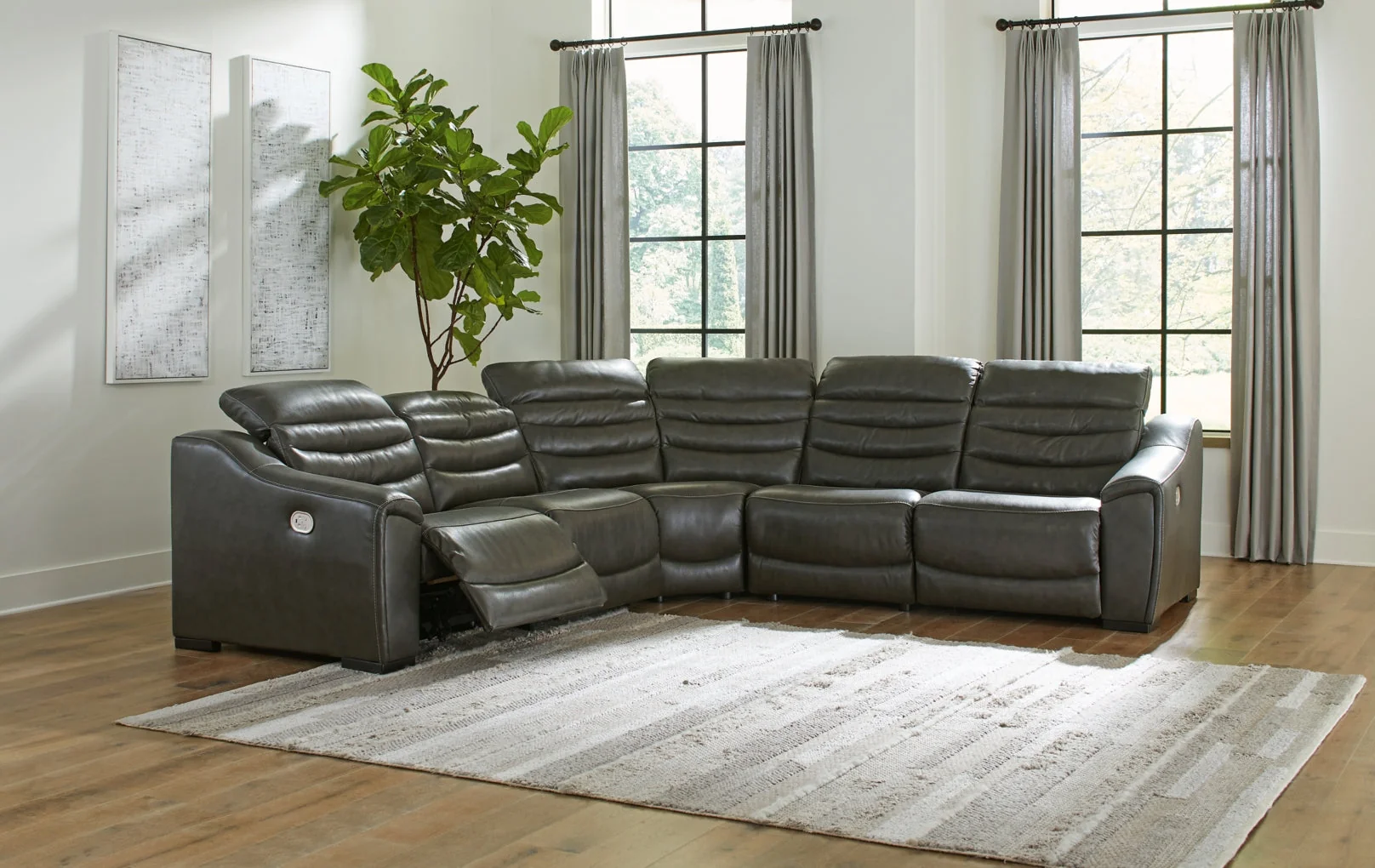 Center Line 5-Piece Power Reclining Sectional - Image 2
