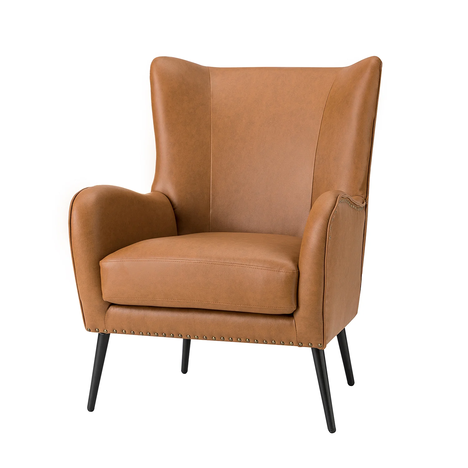Meleagrides Armchair in Camel - Image 2
