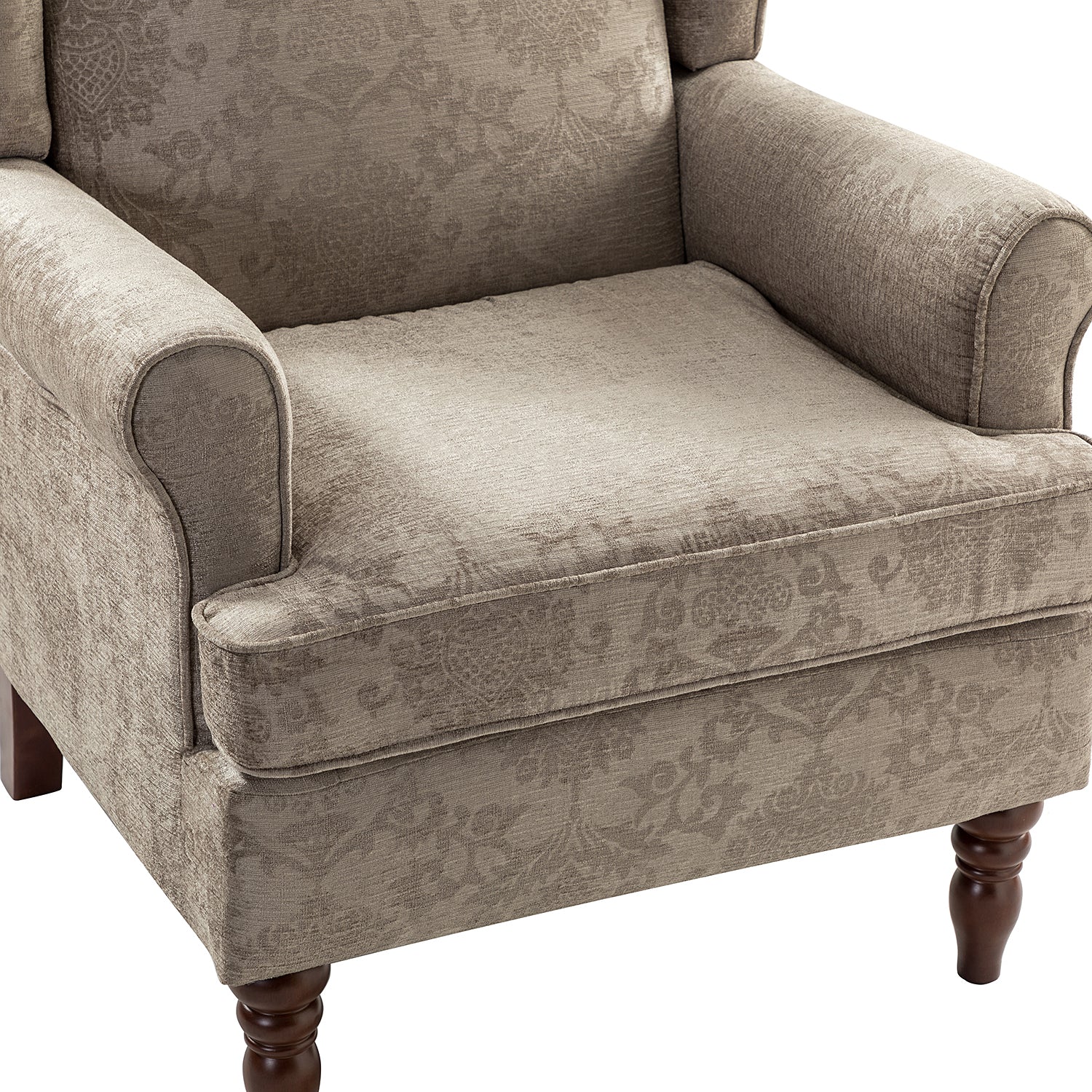 Umberto Armchair in Brocade - Image 6