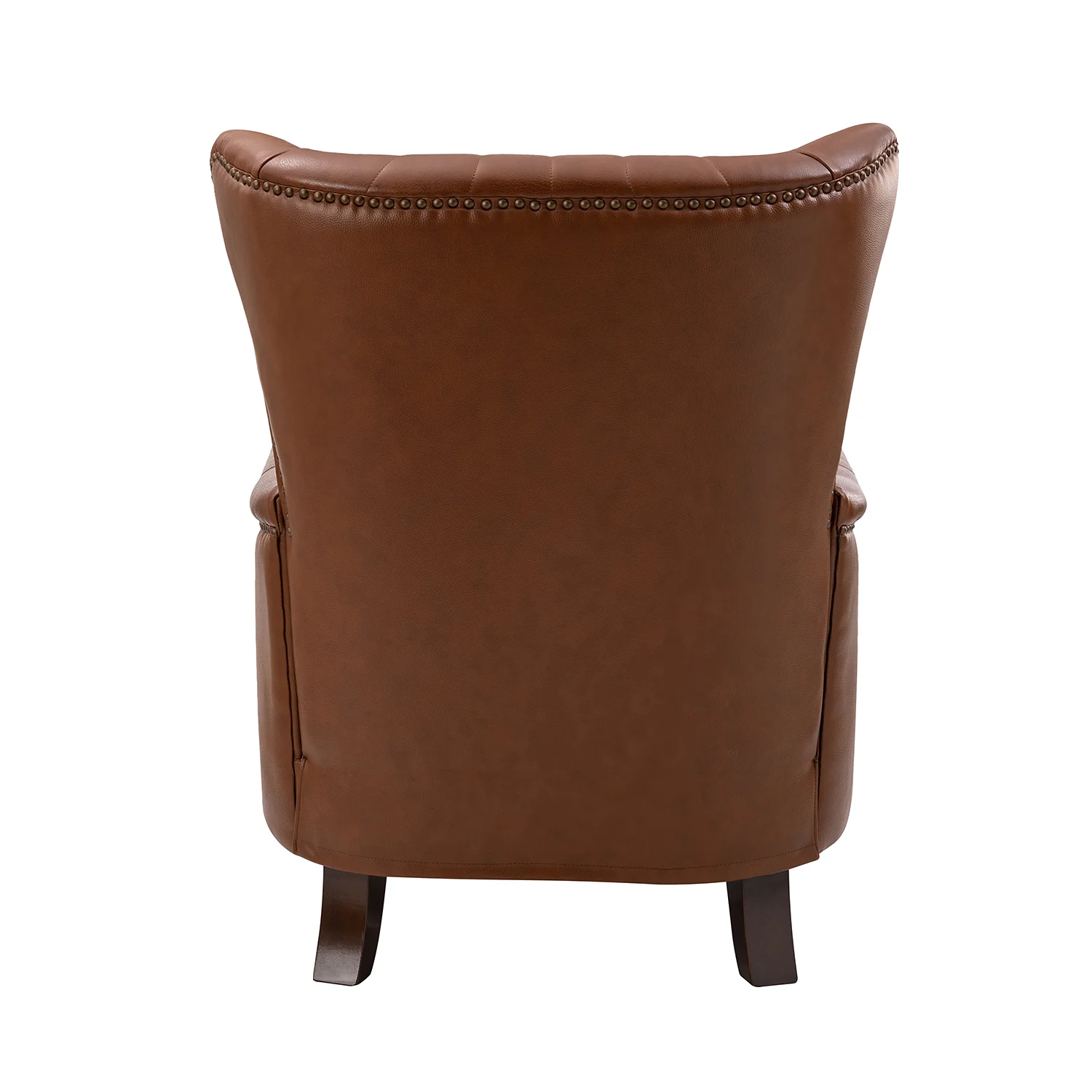 Xaver Genuine Leather Armchair in Brown - Image 5