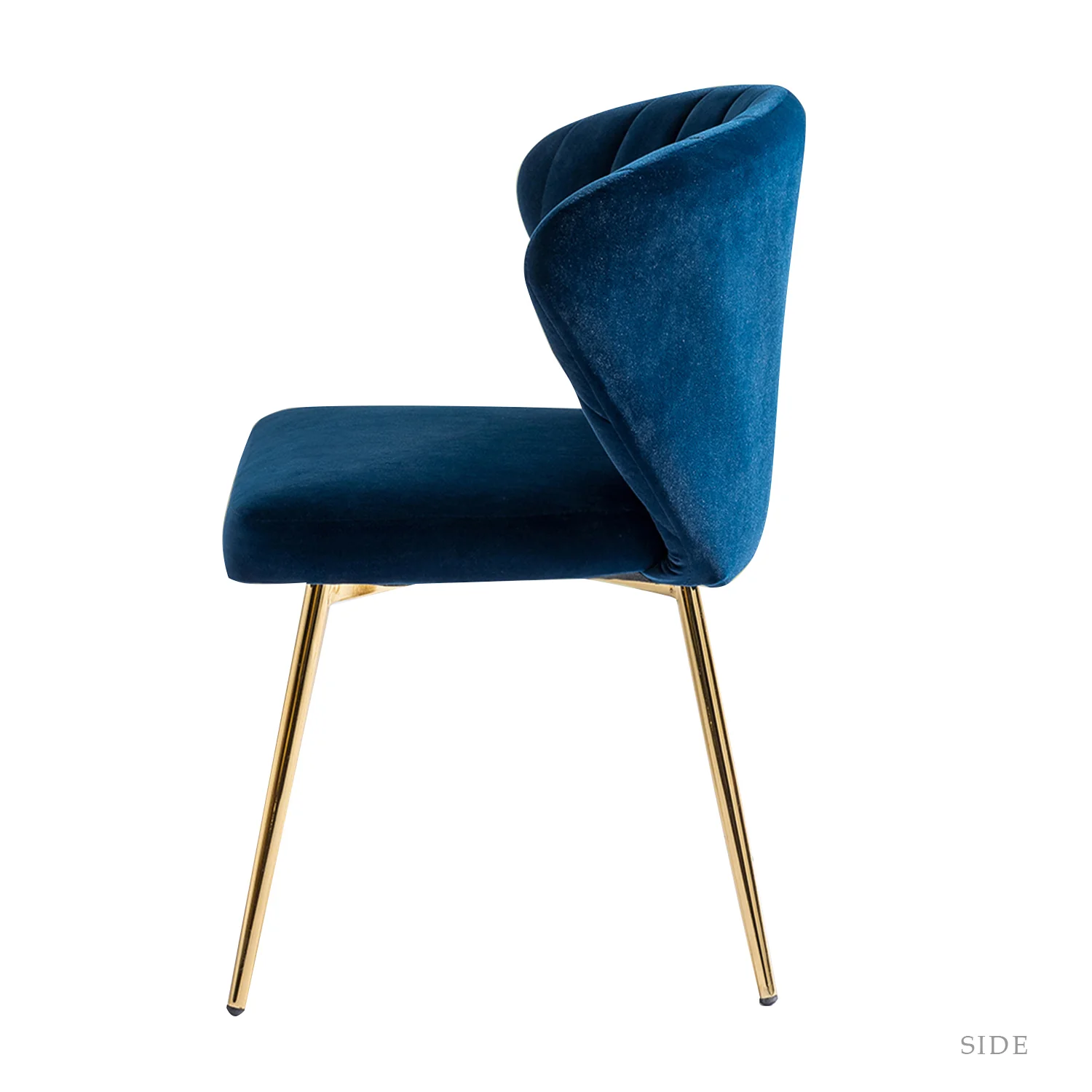 Milia Dining Chair Set of 2 in Navy - Image 3