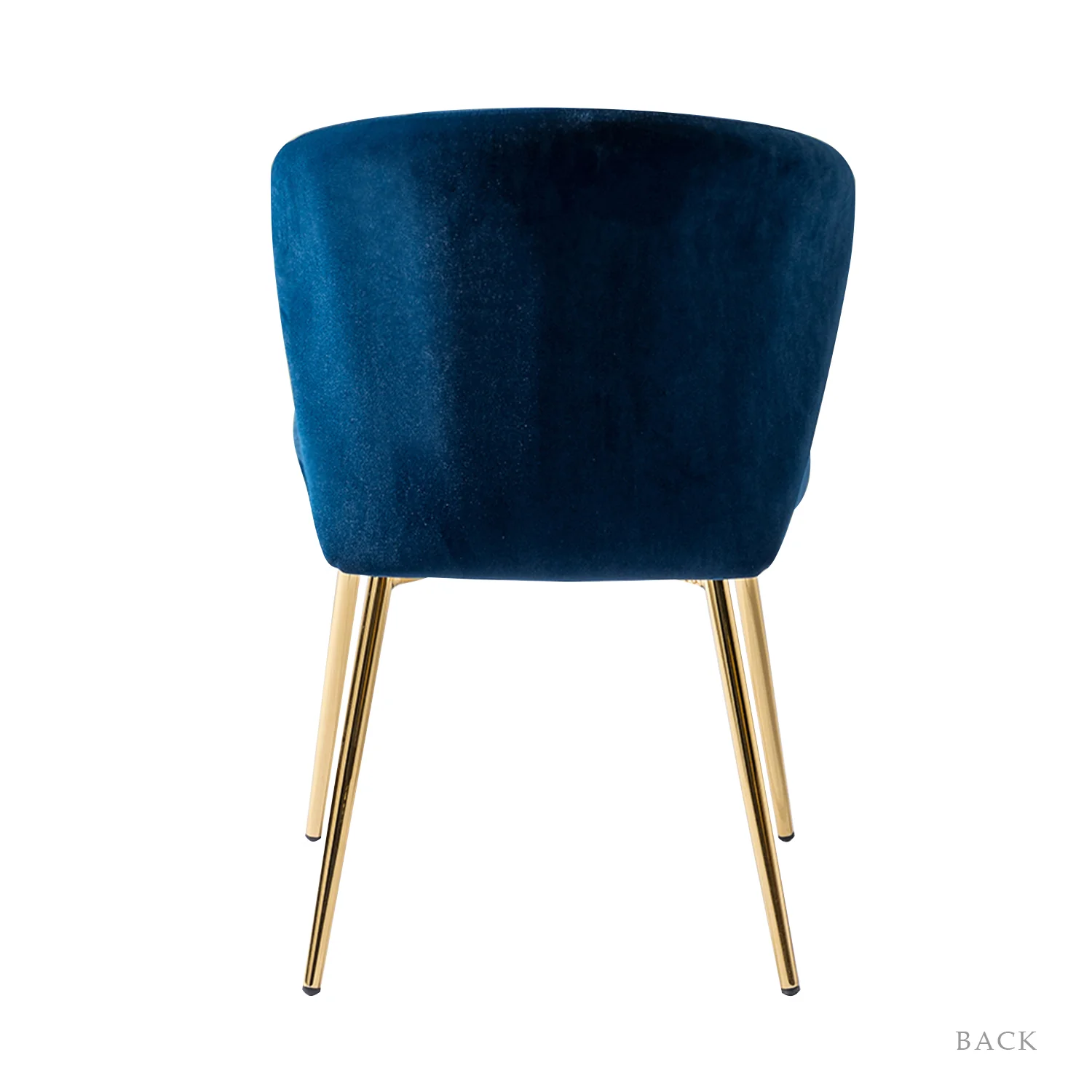 Milia Dining Chair Set of 2 in Navy - Image 4