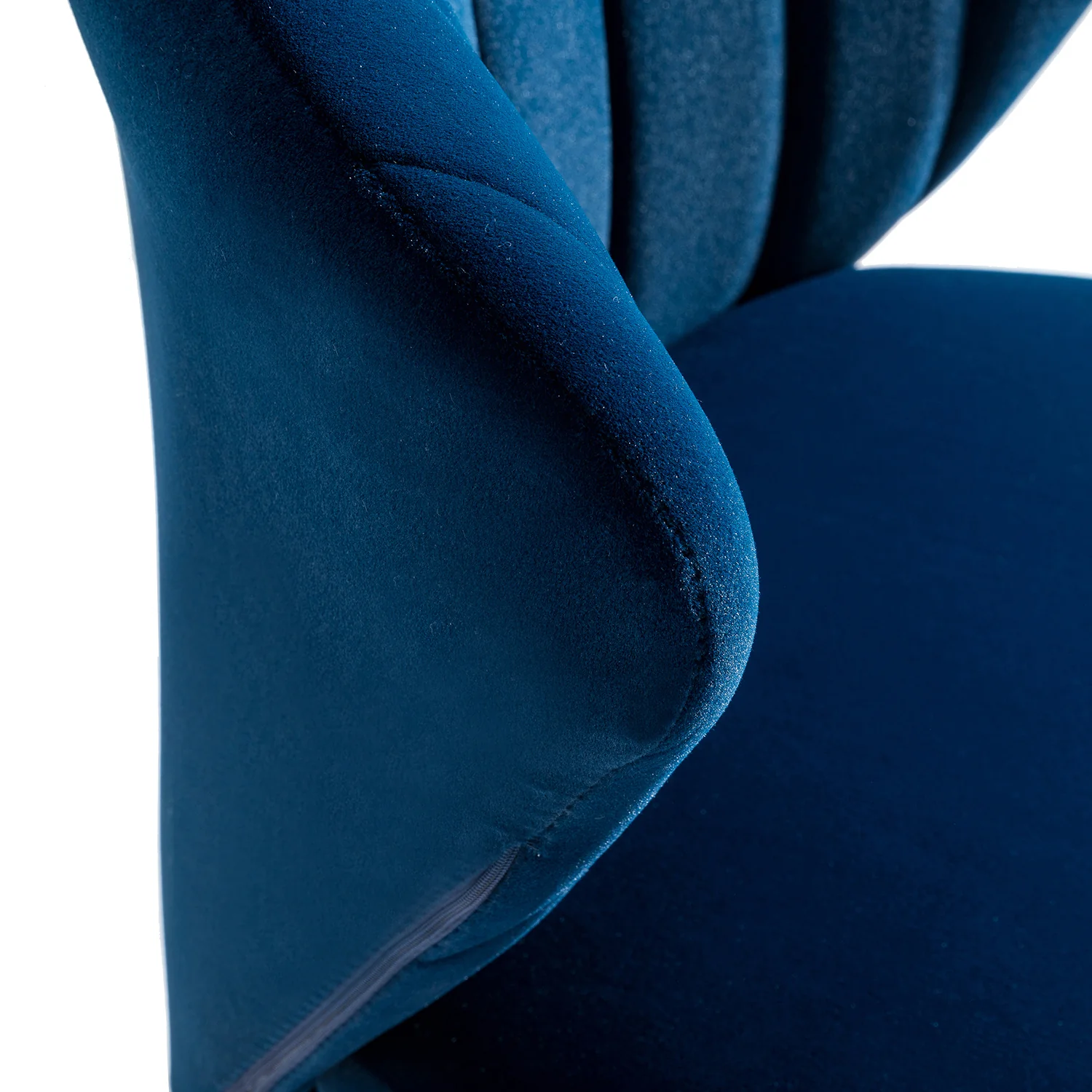 Milia Dining Chair Set of 2 in Navy - Image 5