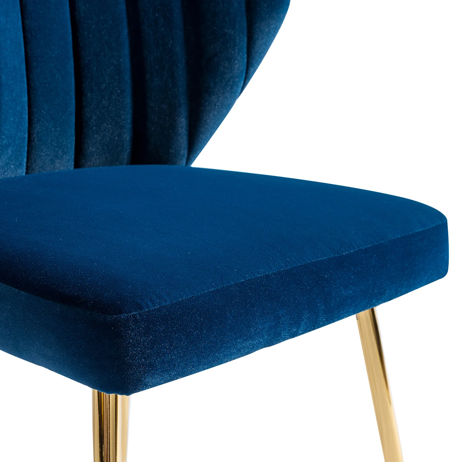 Milia Dining Chair Set of 2 in Navy - Image 6