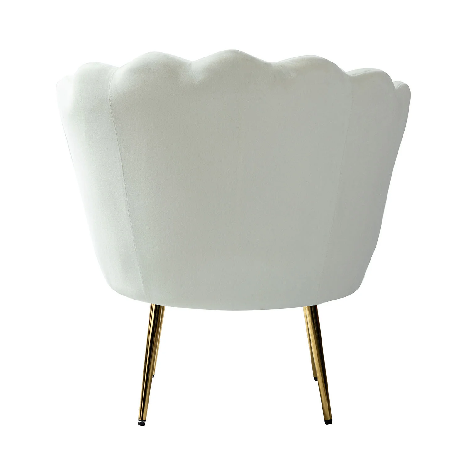 Donata Barrel Chair in Ivory - Image 4