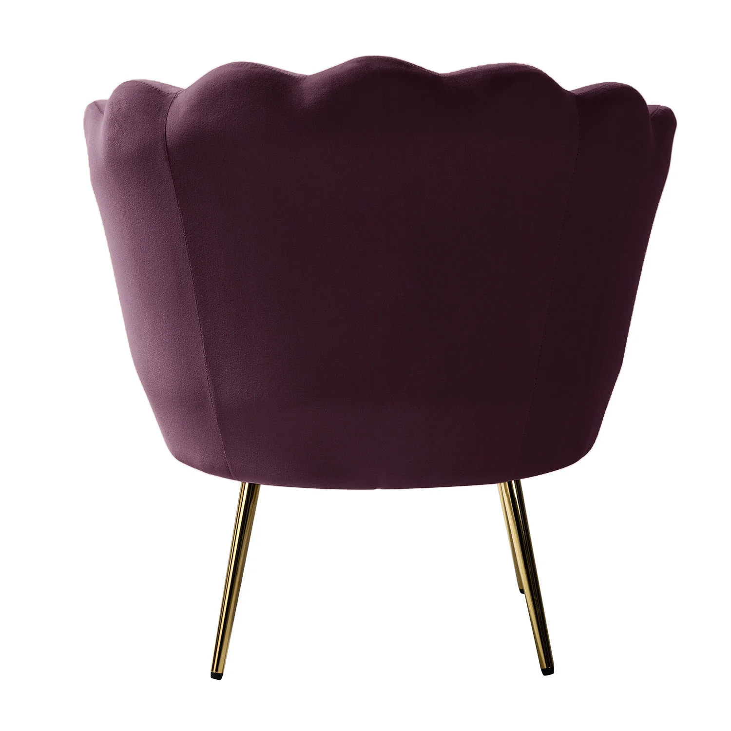 Donata Barrel Chair in Purple - Image 4