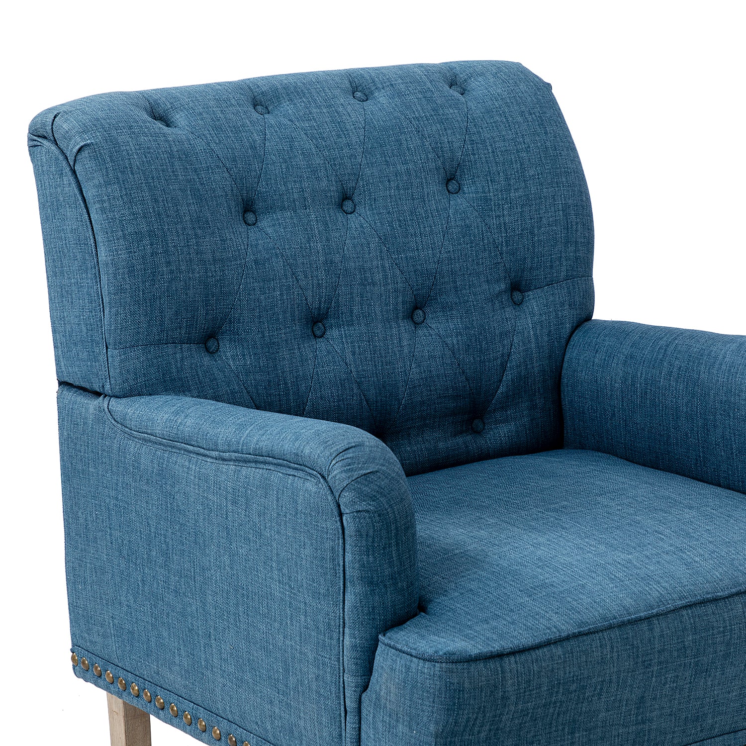 Naida Armchair in Navy - Image 6