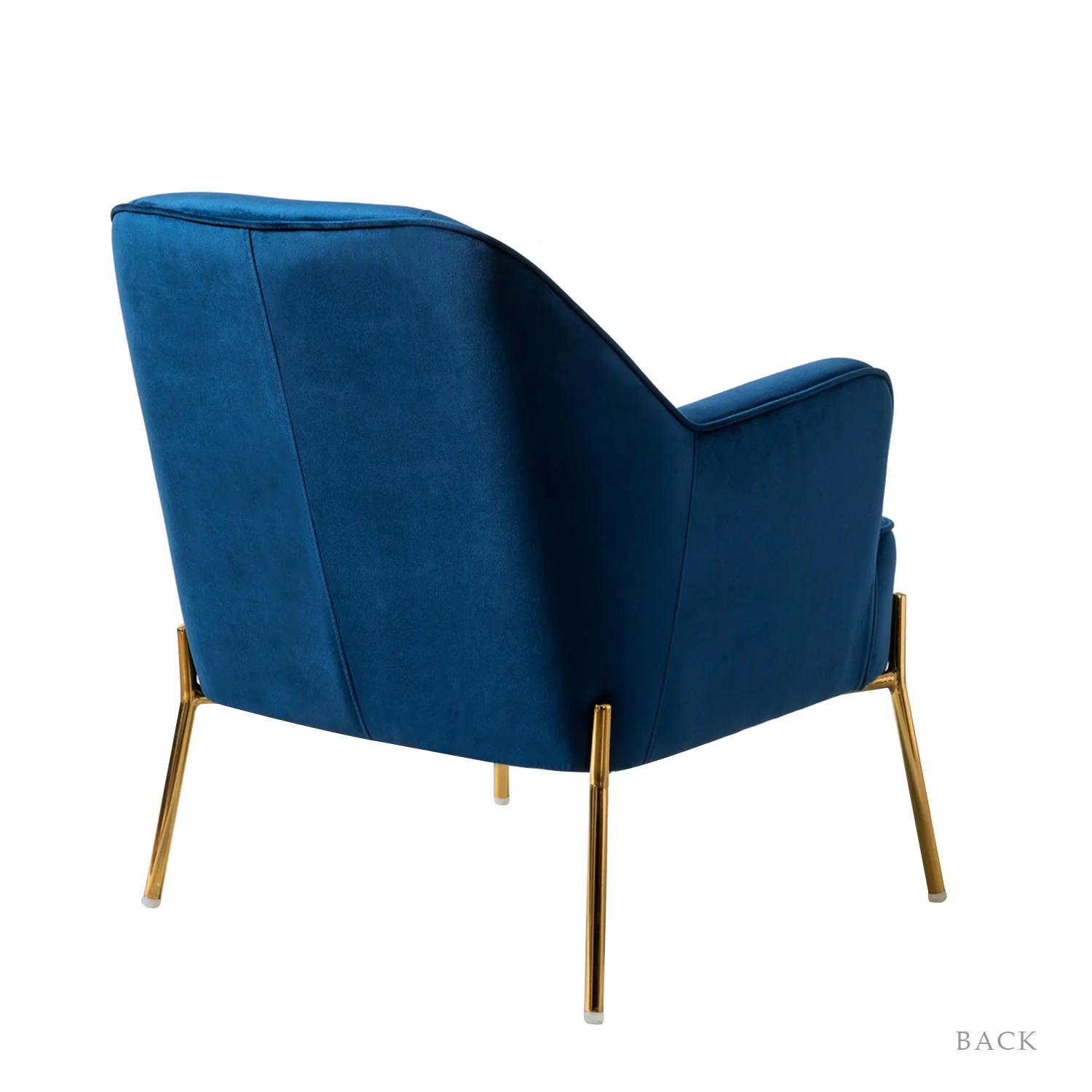 Nora Accent Chair in Navy - Image 3