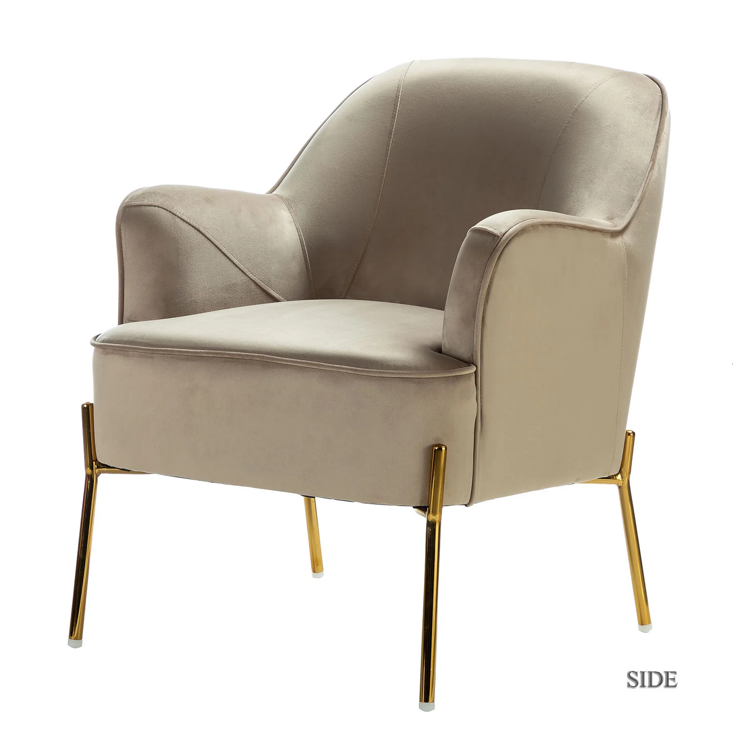 Nora Accent Chair in Tan - Image 2