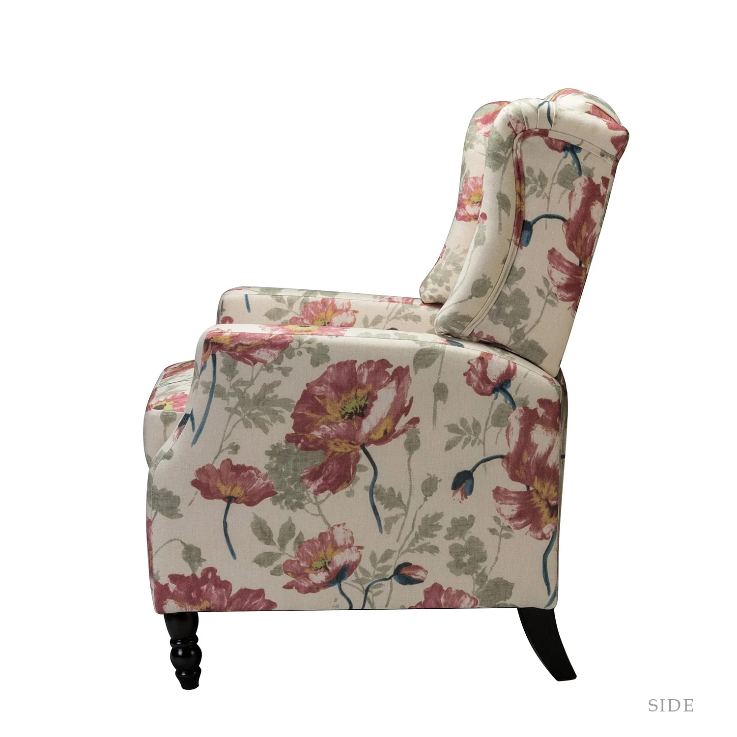 Celia Manual Recliner in Red - Image 4